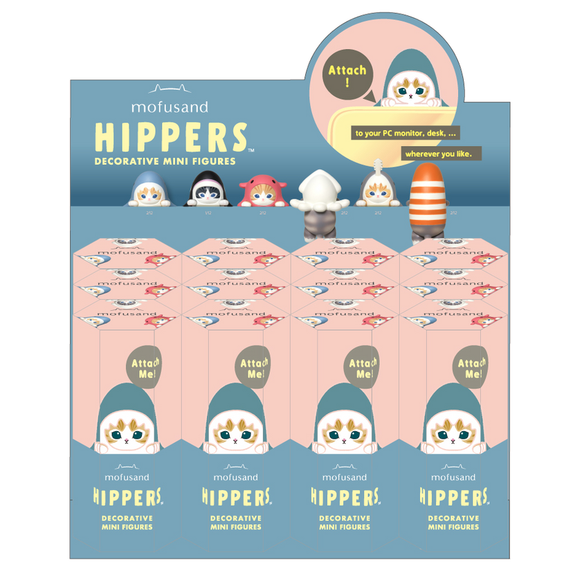 HIPPERS Mofusand - Blind Box Collector Buddy