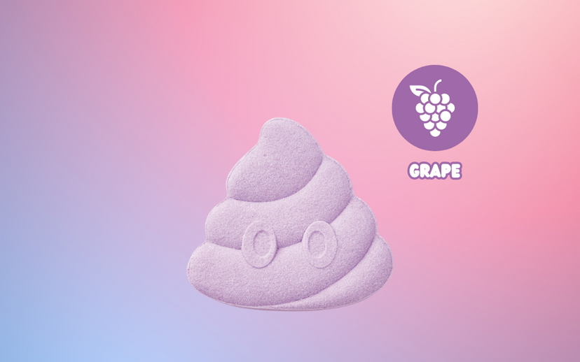 Rainbomb Mini Poop Emoji - Bright Shelf Carry