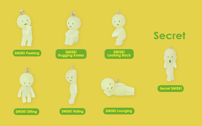 SMISKI Strap Accessory - Series 1 - Cute Gift Case