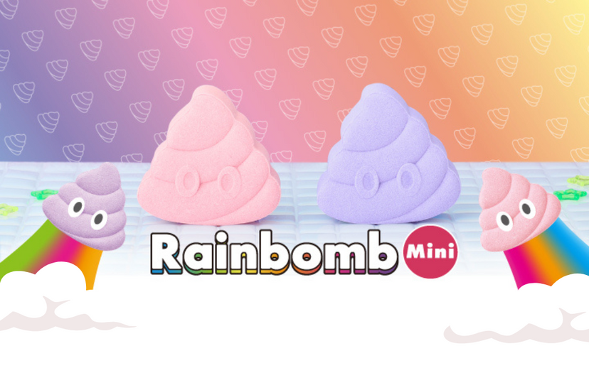 Rainbomb Mini Poop Emoji - Bright Shelf Carry