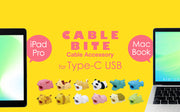CABLE BITE for Type-C USB - Bright Display Charm