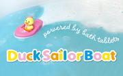Duck Sailor Boat - Pocket Shelf Charm