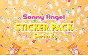 Sonny Angel Sticker Pack - Series 2 - Studio Daily Ready